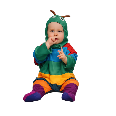 Disfraz gusanito 7 12 mesesbebe 8422562166765 00932YY 16676