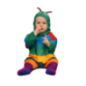 Disfraz gusanito 7-12 meses  bebe