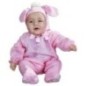 Disfraz perrito rosa para bebe talla 7-12 meses
