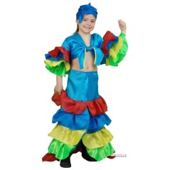Disfraz rumbera salsa infantil talla 3 4 anos 8422562698341 69834