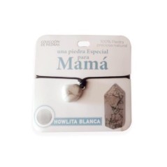 Colgante Howlita blanca piedra especial mama 8445518013227 11923