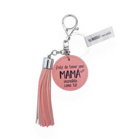 Llavero rosa mama tassel 8445518038886 13747