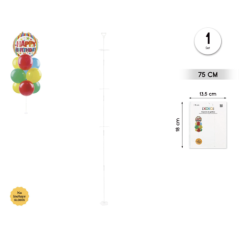 Soporte globos 75 cm 8433584956654 95665