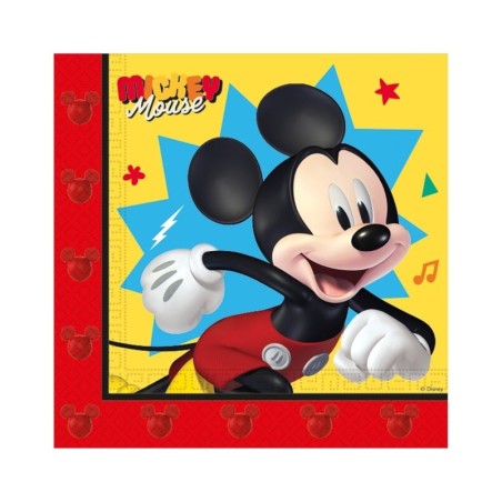 Servilletas Mickey Mouse cumpleanos 20 uds 33 cm 5201184972267 97226