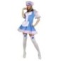 Disfraz pastorcita azul mujer talla ML