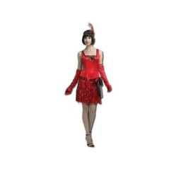 Disfraz charleston anos 20 mujer talla ML 8422562960028 96002