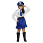 Disfraz policia municipal para niña