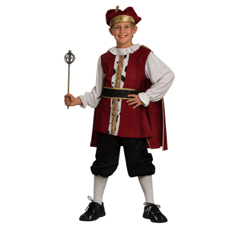 Disfraz rey medieval siglo XVII nino 8422562194423 19442