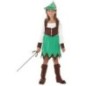 Disfraz Robin Hood medieval niña