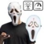 Mascara fantasma ghost face scream con luz