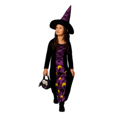 Disfraz bruja nina talla 4 6 anos 3483218001200 9022456