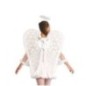 Alas blancas de angel 75 cm