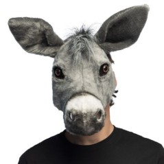 Mascara burro realista peluche 8712026567680 56768
