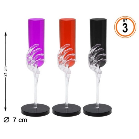 Copa mano halloween 21 cm 1 ud surtido colores 8422259388043 38804