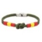 Pulsera España verde militar