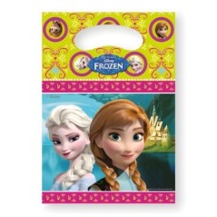 Bolsas cumpleanos Frozen 6 uds 5201184825037 16206
