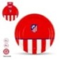 Platos Atletico de Madrid 8 uds 18 cm