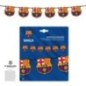 Guirnalda Futbol Club Barcelona 12 escudos