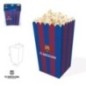 Cajas palomitas Futbol Club Barcelona 3 uds
