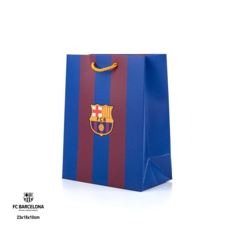 Bolsa regalo Futbol Club Barcelona 18x10x23 cm 8447196384125 FCB38412