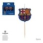 Velas Futbol Club Barcelona escudos 5 uds