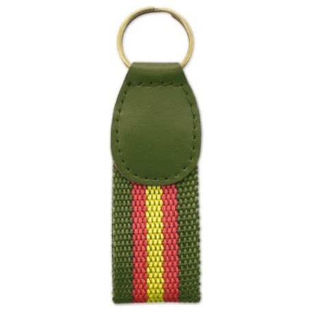 Llavero espana con verde LL 010 VE MITAR