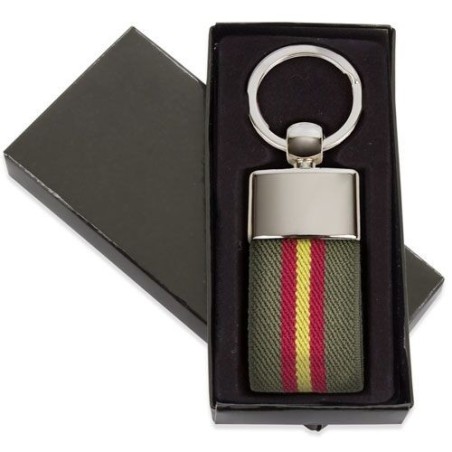 Llavero Espana con verde cinturon P 015 VE MITAR