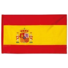 Bandera Espana nacional con escudo 150x90 cm T 36 ESP