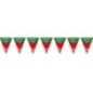 Bandera triangular plastico Portugal 25 metros