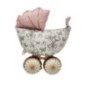 Globo carrito bebe rosa 64x92 cm