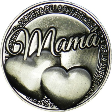 Moneda de la suerte mama 7007