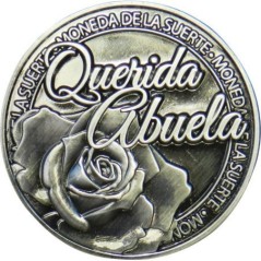 Moneda de la suerte querida abuela 7011
