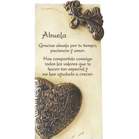 Poema abuela en piedra regalo original 8445518003402 8529