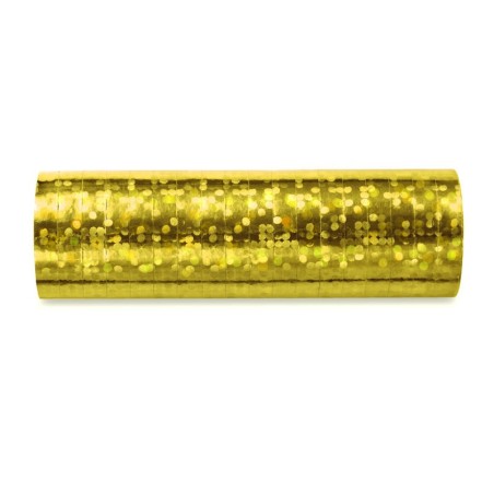 Serpentina oro holografica metalica 18 uds 5901157457585 SHN 019
