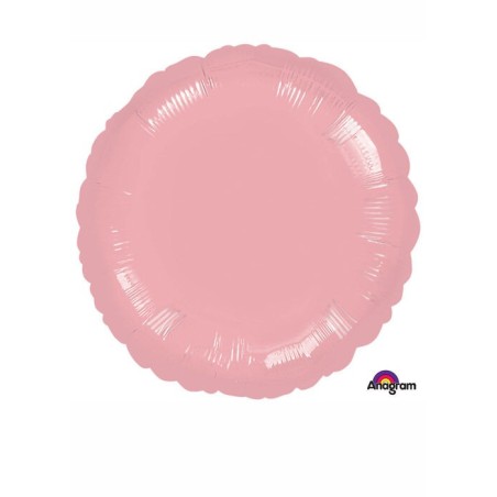 Globo redondo rosa foil 45 cm 26635800440 8004402