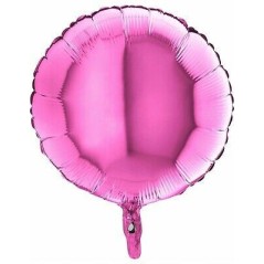 Globo redondo rosa fucsia 46 cm 8050195181017 18101