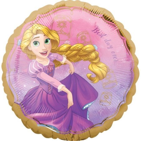Globo Rapunzel disney 45 cm helio o aire 26635398015 3980101
