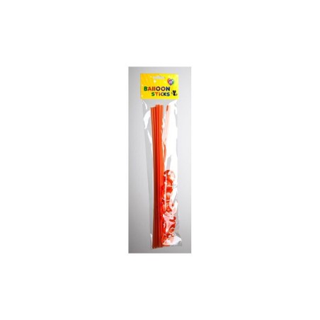 Varillas para globos naranjas 10 unidades 5712735003571 5072