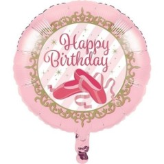 Globo cumpleanos bailarina 45 cm 39938415358 CC324440