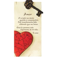 Poema Amor chico en piedra regalo orignal 807055000005 7055