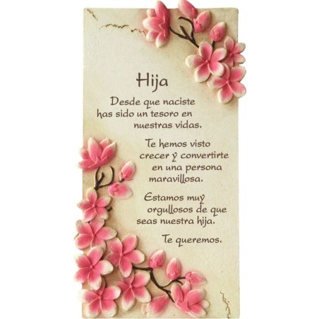 Poema en priedra Hija regalo orignal 807048000005 7048