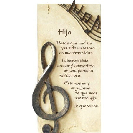 Poema en priedra Hijo regalo orignal 807061000006 7061