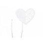 Tarjetas corazones copas 9.5 x 8cm 10 uds