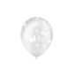 Globos transparentes con mariposas 8 uds 30 cm