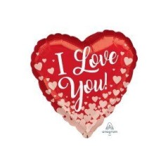 Globo corazon san valentin I love you 45 cm 26635367974 3679701