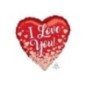 Globo corazon san valentin I love you 45 cm