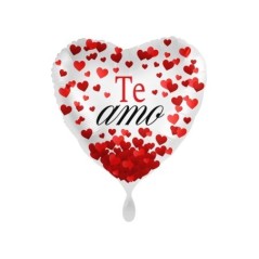 Globo corazon blanco te Amo 43 cm 4061859096800 48