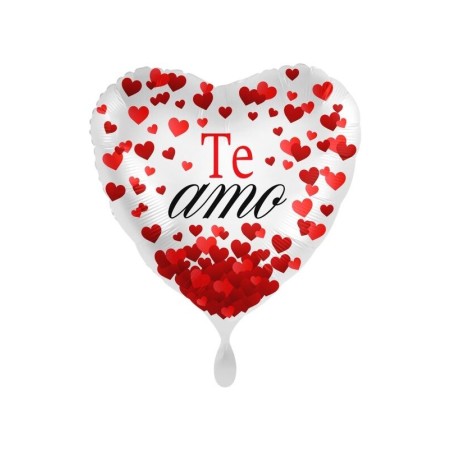Globo corazon blanco te Amo 43 cm 4061859096800 48