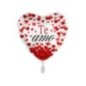 Globo corazon blanco te Amo 43 cm