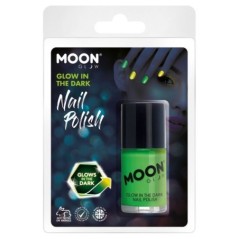 Laca de unas verde neon en la oscuridad glow 5056135642054 M42054